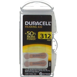 Hearing Aid Easy Tab 312 - 6 batteries for hearing aids