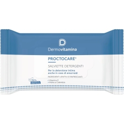 Dermovitamina Proctocare - 15 Cleansing wipes for anal hygiene