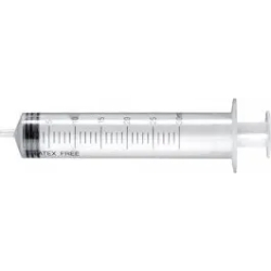 sterile disposable syringe without a needle 60 ml
