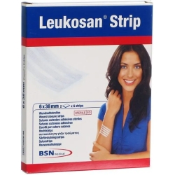 Leukosan Strip - 12 Patches suture 6 x 38 mm
