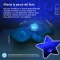 Aqua Tranquil - Night Light Turtle Blau