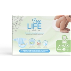 By Babies Cash - 48 Diapers Size 4 from 7 to 18 Kg