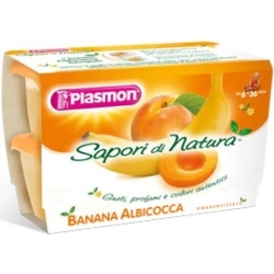 Sapori Di Natura - Apricot and Banana baby food 4x100 g
