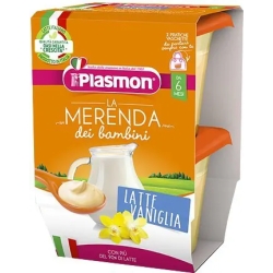 La Merenda dei Bambini - milk and vanilla 2x120 g