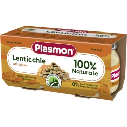 Lentils and carrots baby food 2x80 g