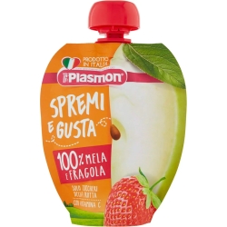 Spremi e gusta - apple and strawberry baby snack 100 g