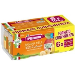 banana and apple babyfood 6x104 g