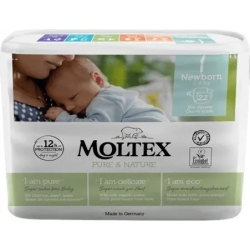 Pure & Nature Newborn 1 - 22 ecological diapers for newborns  of 2-4 kg