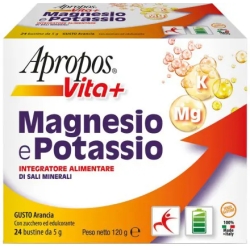 Vita+ Magnesio e Potassio - Minerals Supplement 24 sachets