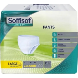 Air Dry pants - 14 extra absorbent panties size L