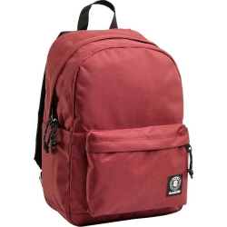 Carlson Plain - school backpack color Ruby Wine