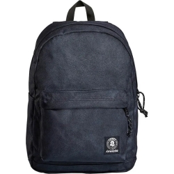 Carlson Washed - school backpack color Jet Black