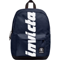 Carlson Plain Logo -  school backpack color mood indigo