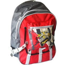 Round school backpack