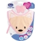 Fresh Bib - pink bib with teether