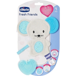 Fresh Friend - Blue 3 in 1 Teether