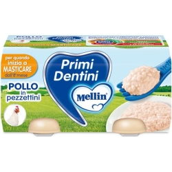Primi dentini - Chicken In Bits baby food 2x80 Gr