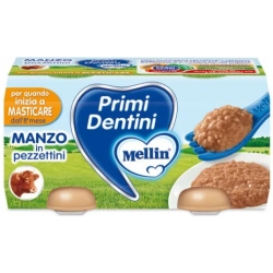 Primi dentini - Beef In Bits baby food 2x80 Gr