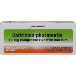 Cetirizina pharmentis 7 Tablets - Allergic rhinitis treatment