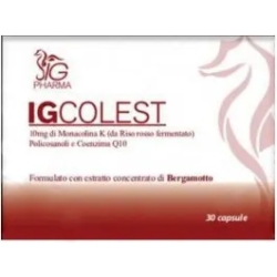 Igcolest - Cholesterol Levels Supplement 30 Capsule