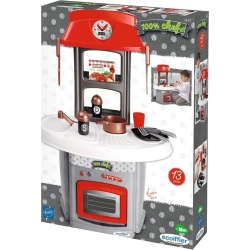 100% Chef 1697 - Traditional Kitchen For Children With Accessories