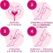 Minima - 16 Depilatory strips for body and legs with hypoallergenic wax