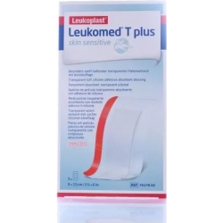 Leukomed T Plus Sensitive Skin - 5 dressings 8x15 cm