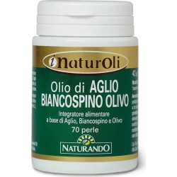 Aglio Biancospino Olivo - Hearth Health Supplement 70 capsules