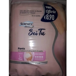 sei tu discreet pants - 12 absorbent panties size L