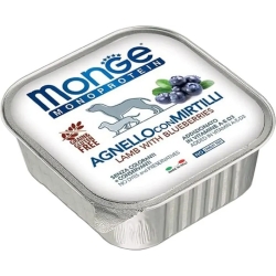 Lamb with Blueberries - Moist dog Food 24 Alutrays Of 150 g