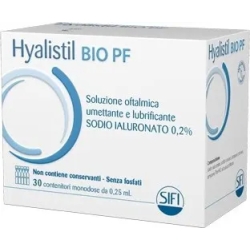 Hyalistil Bio PF - Ophthalmic Solution with hyaluronic acid 0,2% - 30 x 2,5 ml