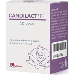 Candilact E4 - probiotic supplement 10 Capsules