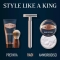 King C. Gillette - Razor to refine the beard with 5 spare blades