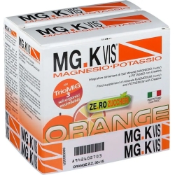 Magnesium and Potassium Orange zero sugars - Supplement 30+15 sachets