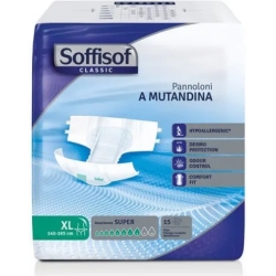 classic 15 diapers panty super absorbency size xl