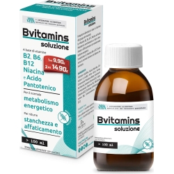 Sanavita B Vitamins Solution - Energy supplement 100 Ml