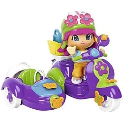 PinyPon - Motorcycle With Sidecar Playset