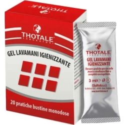 Gel Hand Sanitizer 20 Disposable Bags