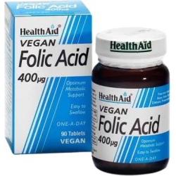 Folic Acid 400 µg - Pregnancy Supplement 90 tablets