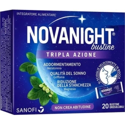 Novanight Triple Action - Mood and Sleep Supplement 20 Sachets
