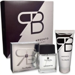 Argento Homme Set - eau de toilette 100 ml + Shower gel 200 ml