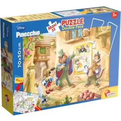 maxi puzzle double face 35 pieces Pinocchio 48182