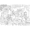 maxi puzzle double face 35 pieces Pinocchio 48182