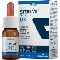 Sterilvit Dk - bone health supplement for children 5 ml Oral drops
