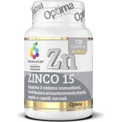 Zinco Zn 15 - Skin and Nails Supplement 120 tablets