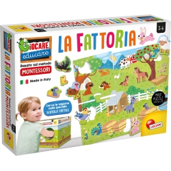 Montessori - Maxi puzzle The farm