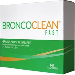 Broncoclean Fast - Food Supplement 24 sachets