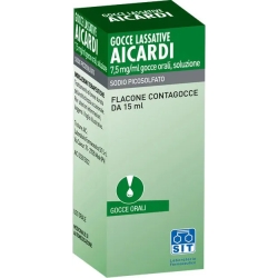 Laxative drops Aicardi 7,5 mg/ml - oral drops 15 ml