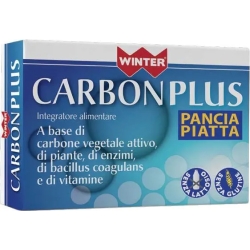 Carbon Plus Flat stomach - Intestinal health supplement 30 capsules
