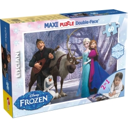 Disney frozen music and fun - double face maxi puzzle of 60 pieces